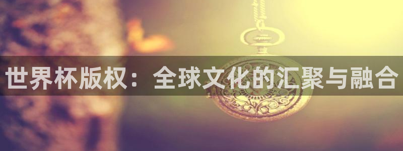 亚洲杯足球：世界杯版权：全球文化的汇聚与融合